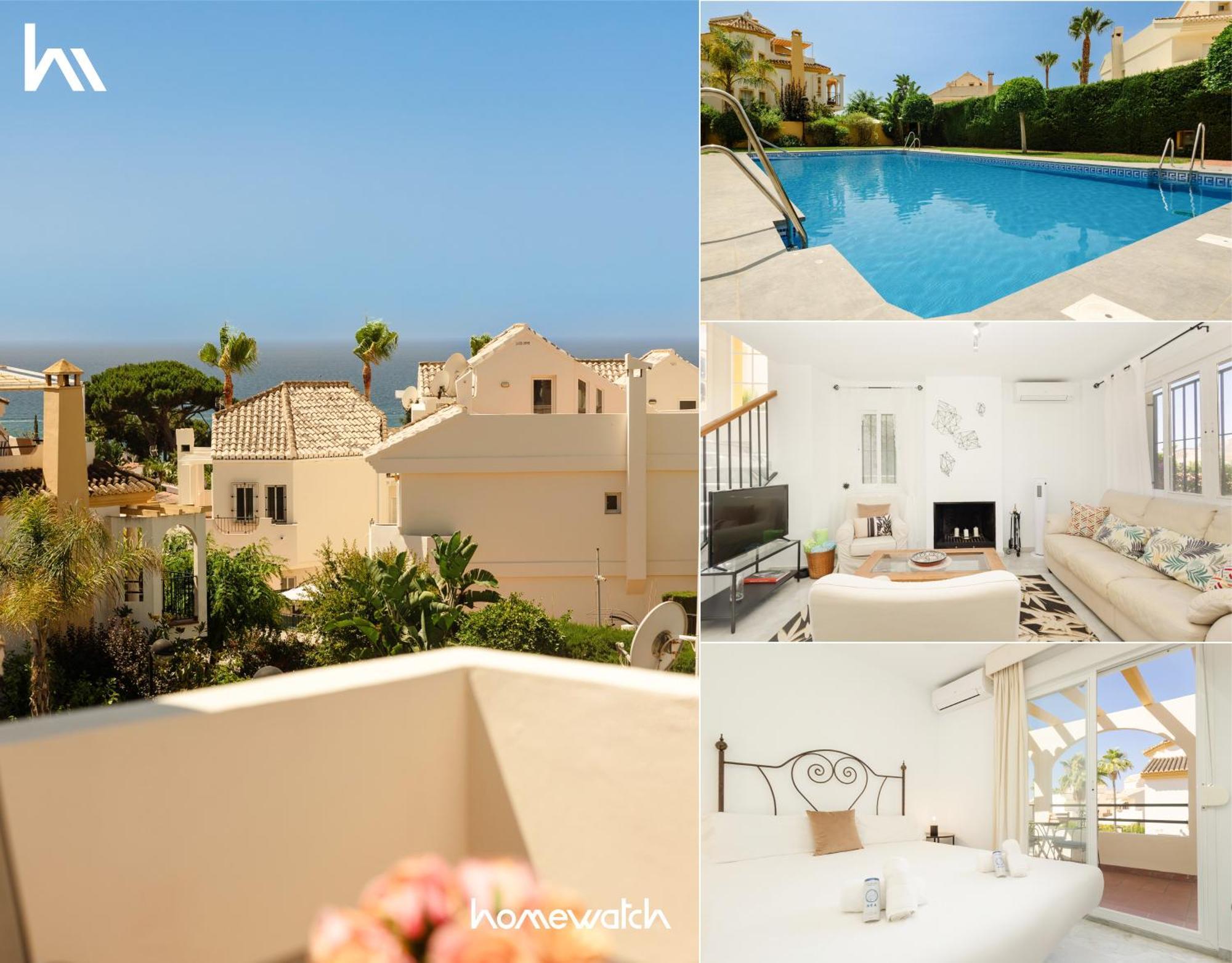 Beautiful Townhouse Walking Distance To The Beach In Costabella, Marbella Exteriér fotografie